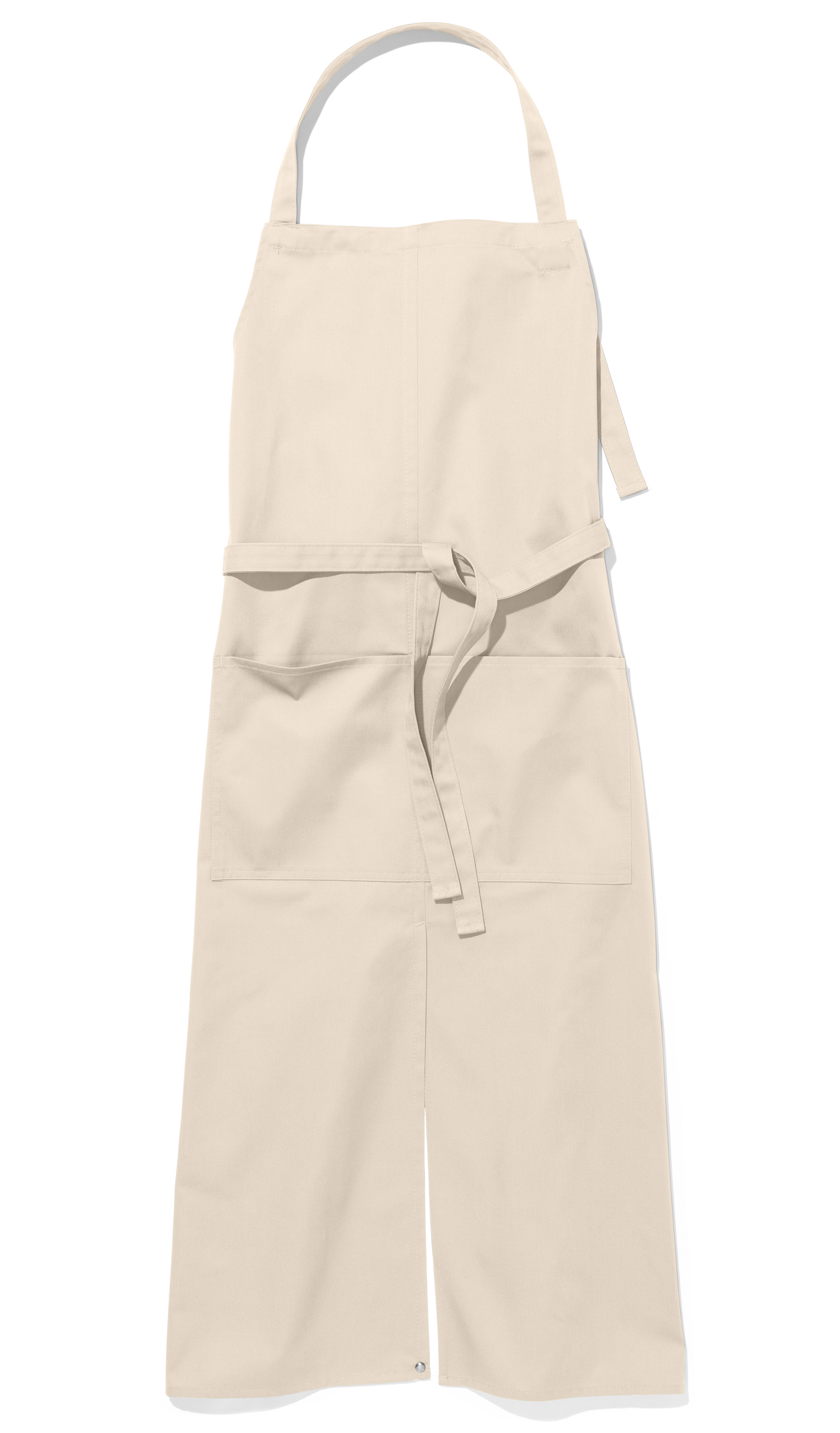 Verona Classic Schlitz Bag - Latzschürze 110 x 75 - sand